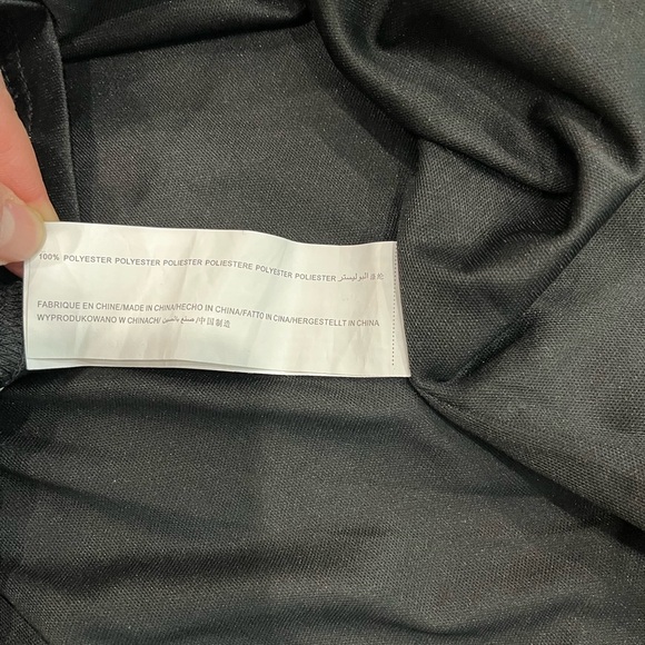 [M]Axara Paris Deep V Tied Neck S/S Cherry Pinapple Chiffon Dress - Picture 9 of 13